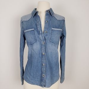 Ag Adriano Goldschmied Denim Button Down